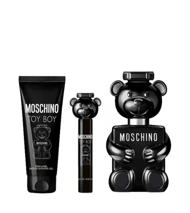 Set Toy Boy De Moschino 3 Pcs Hombre EDP