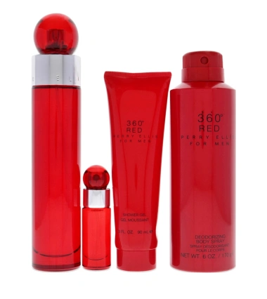 Estuche 360 Red De Perry Ellis Set X 4 Pcs Hombre