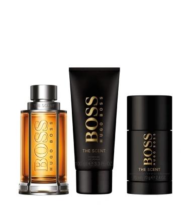 Set The Scent De Hugo Boss 3 Pcs Hombre EDP