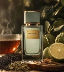 Imagen ambientada del perfume Velvet Infusion De Dolce Gabbana 100 ML EDP Unisex con notas de Té Negro, Bergamota, Yerba Mate... - VALMARA