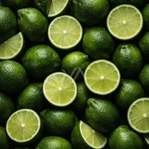 representación acorde cítrico en perfumería