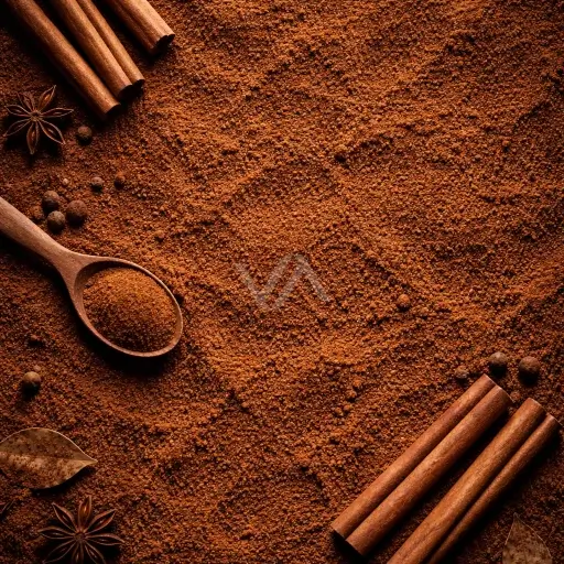 Acorde especiado suave en perfumería con matiz cálido, sutil y envolvente.